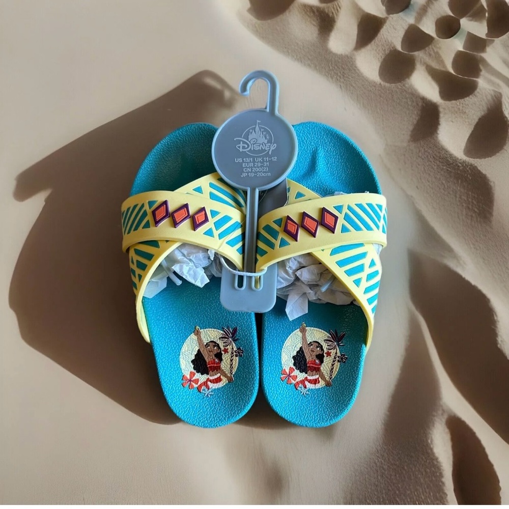 Disney Moana Flip Flop Slides-Size 13/1